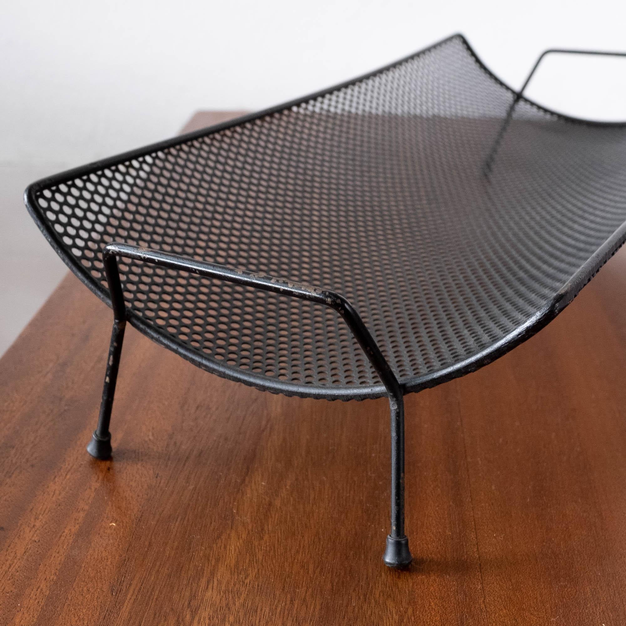 Perforated Metal Catch All or Fruit Basket by Richard Galef 5