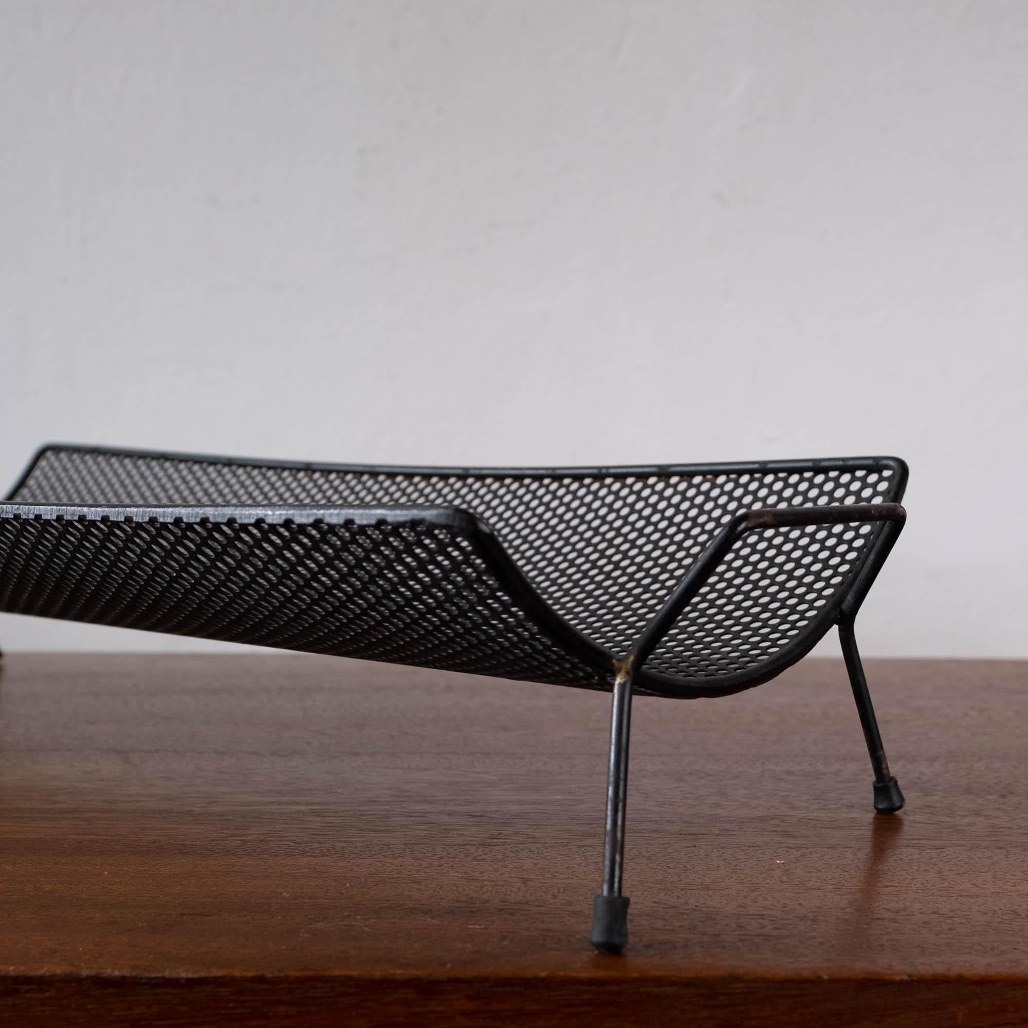 20th Century Perforated Metal Catch All or Fruit Basket by Richard Galef