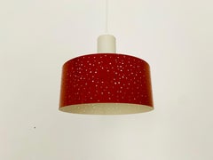 Perforated Metal Pendant Lamp by Ernst Igl for Hillebrand