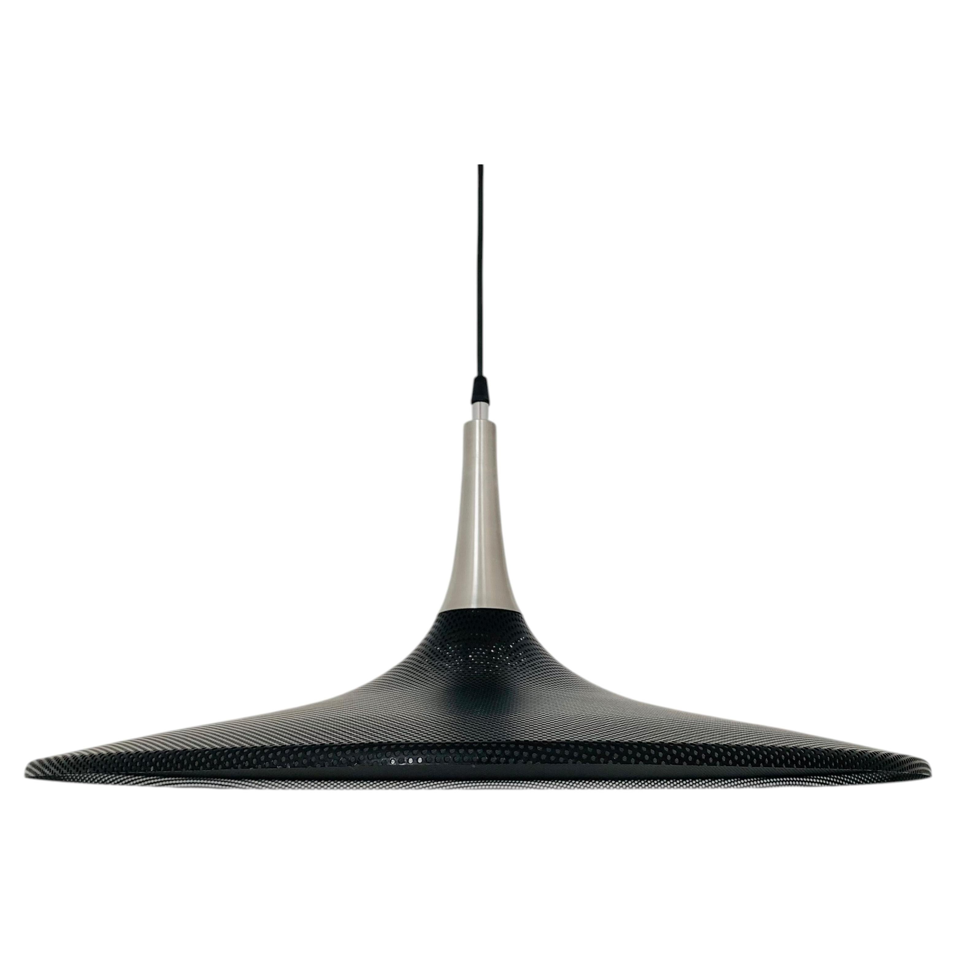 Perforated Metal Pendant Lamp For Sale