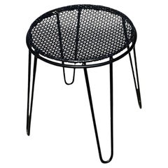 Perforated metal stools attributed to Mathieu Matégot 1950