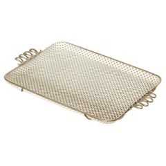 Perforated Metal Tray by Mathieu Mategot