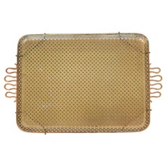 Perforated Metal Tray by Mathieu Mategot