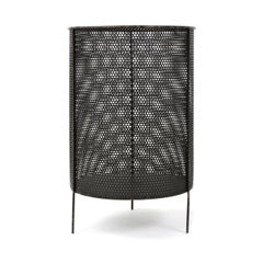 Perforated Steel Waste Basket by Mathieu Mategot