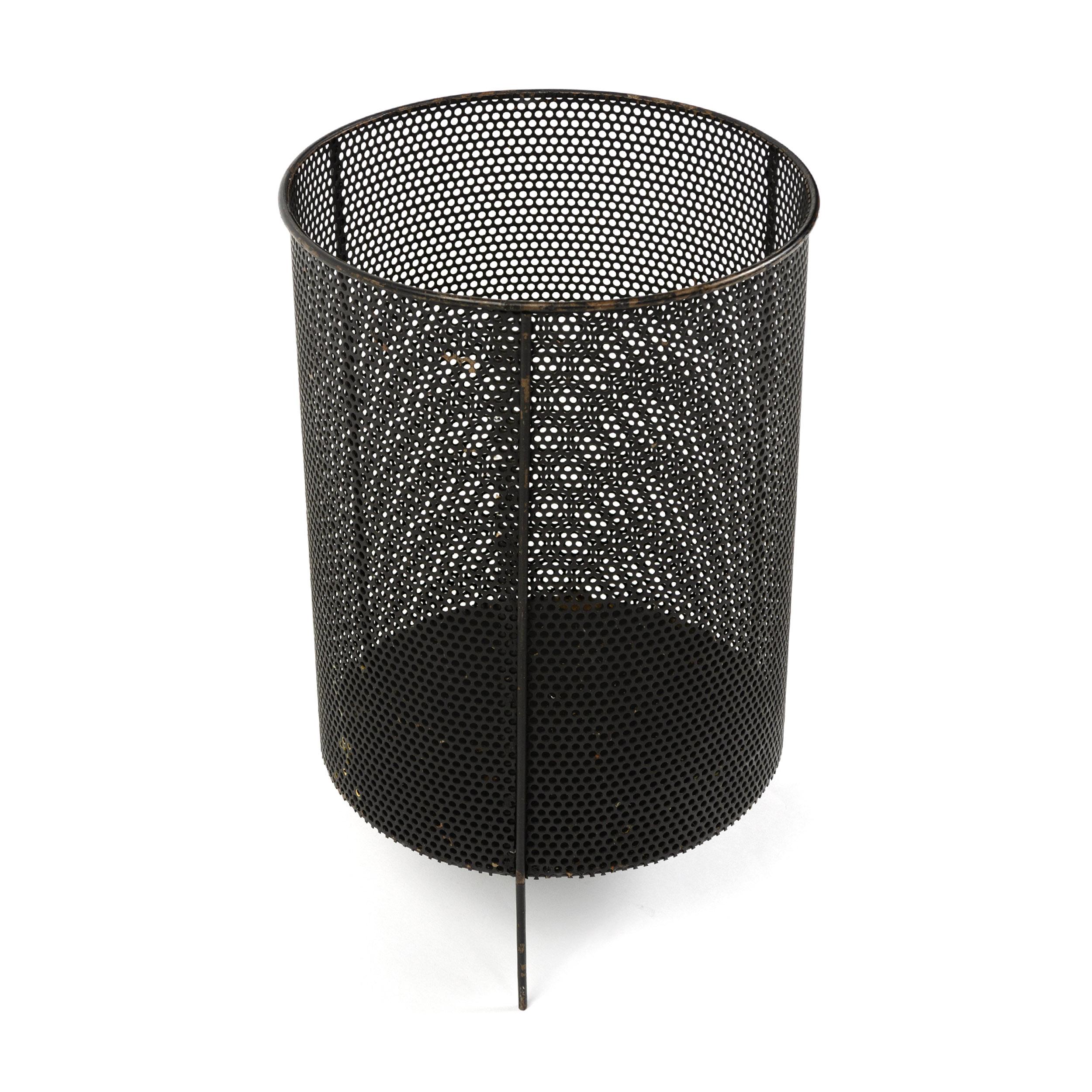 perforated steel basket