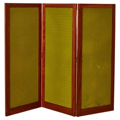 Perforated Suede Low Room Divider