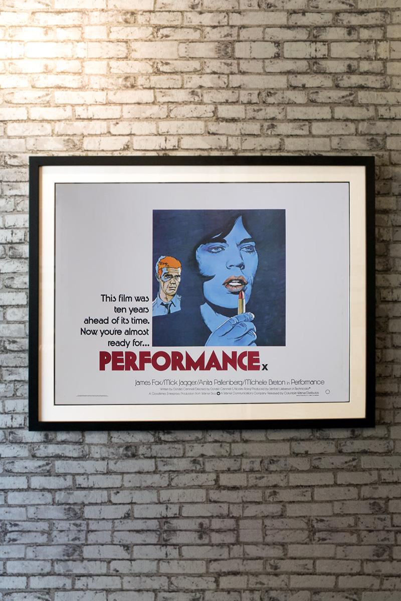 Performance 1979 Poster In Good Condition For Sale In London, GB
