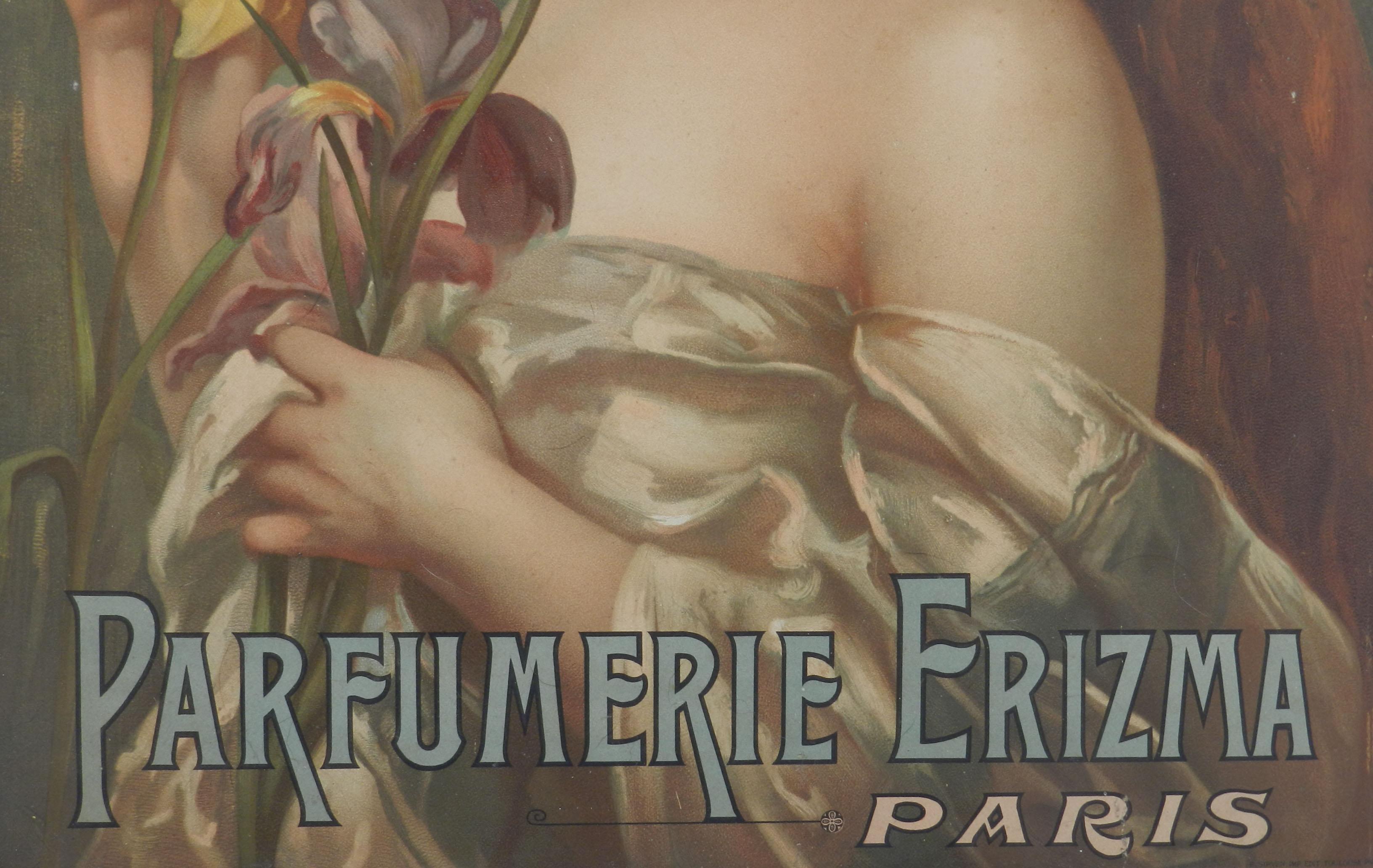 Belle Époque Perfume Paris Advertising Poster Wall Plaque Erizma Belle Epoque FREE SHIPPING