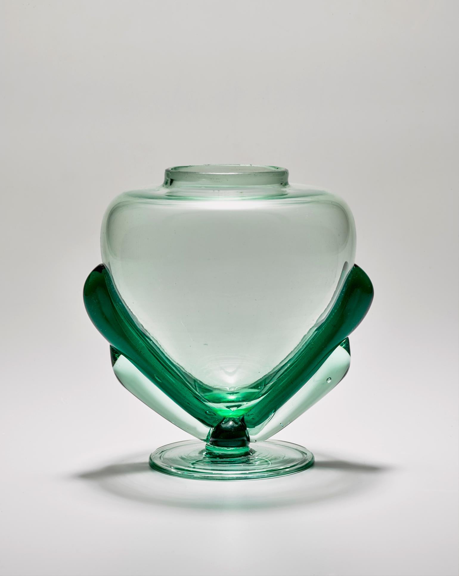Perfume Bottleor Vase by Carlo Scarpa for MVM Cappellin 1920's In Excellent Condition For Sale In London, GB