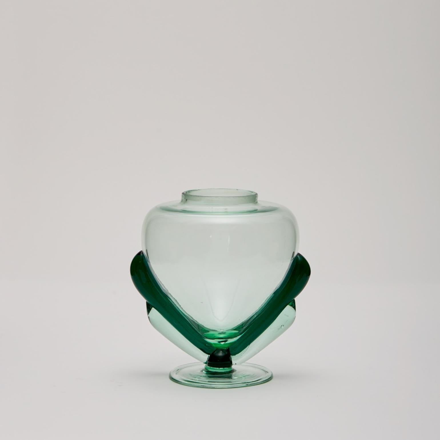 Perfume Bottleor Vase by Carlo Scarpa for MVM Cappellin 1920's For Sale 1