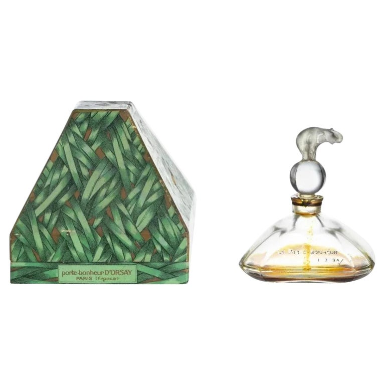 Perfume Bottle Le Porte Bonheur D Orsay Baccarat Crystal For Sale At 1stdibs