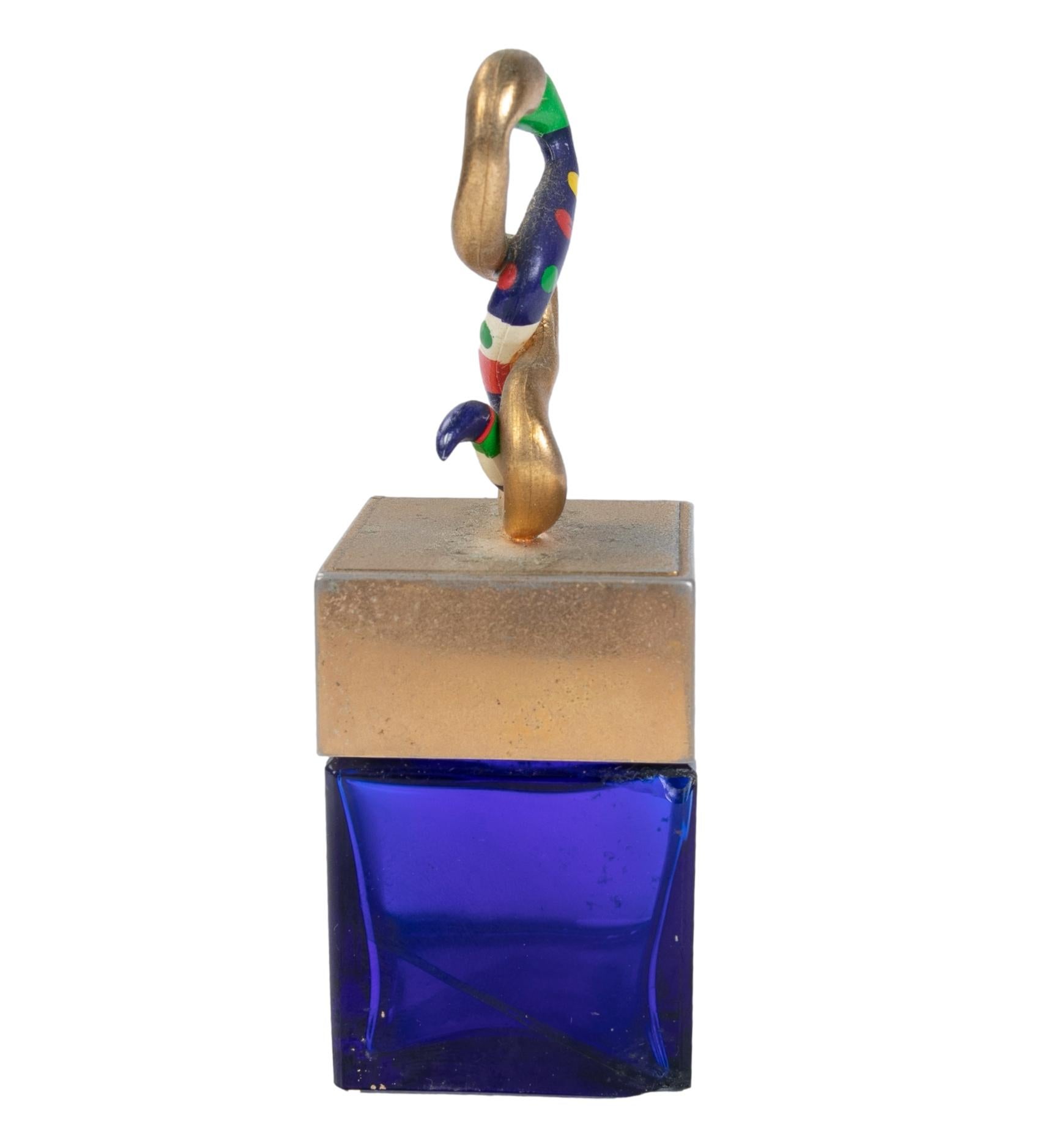 Perfume Box by Niki de Saint Phalle, First Edition in Crystal, with Snakes 3