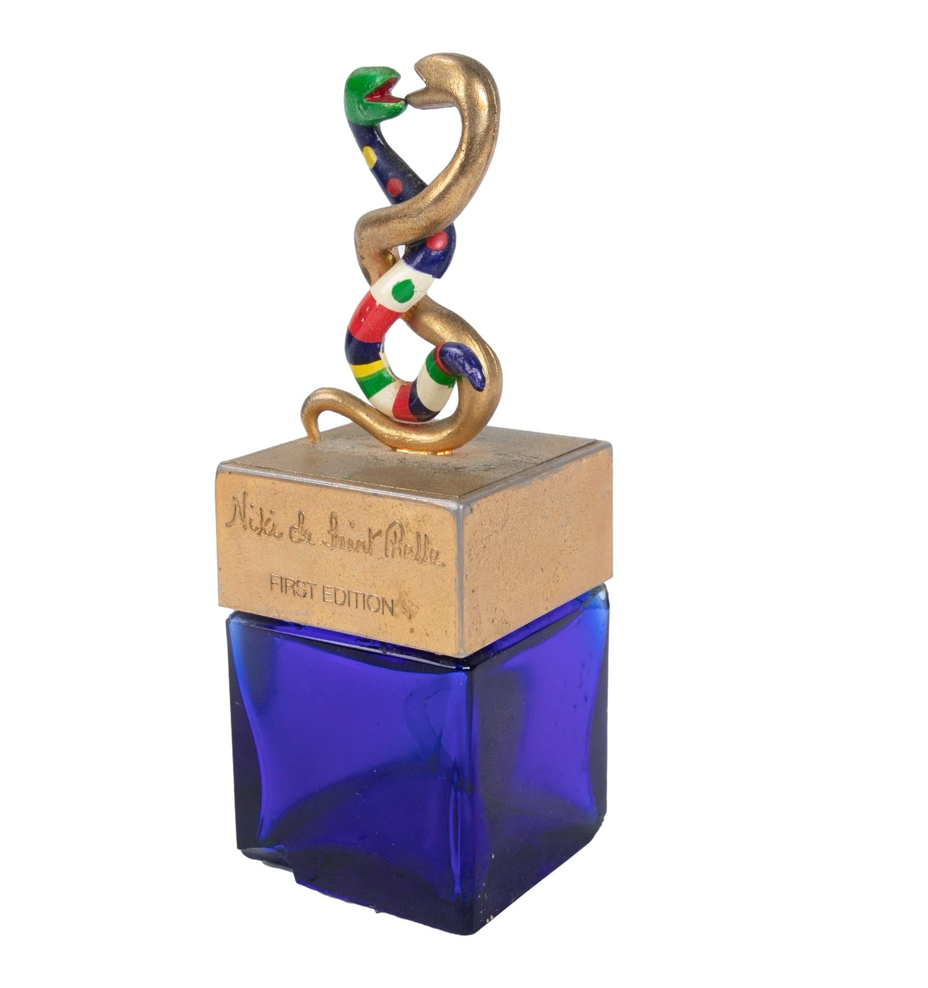 Perfume Box by Niki de Saint Phalle, First Edition in Crystal, with Snakes 4