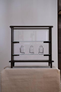 Perfume Cabinet, Stained Birch Wood by Mun Hau Production