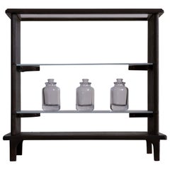 Perfume Cabinet, Stained Birch Wood by Mun Hau Production