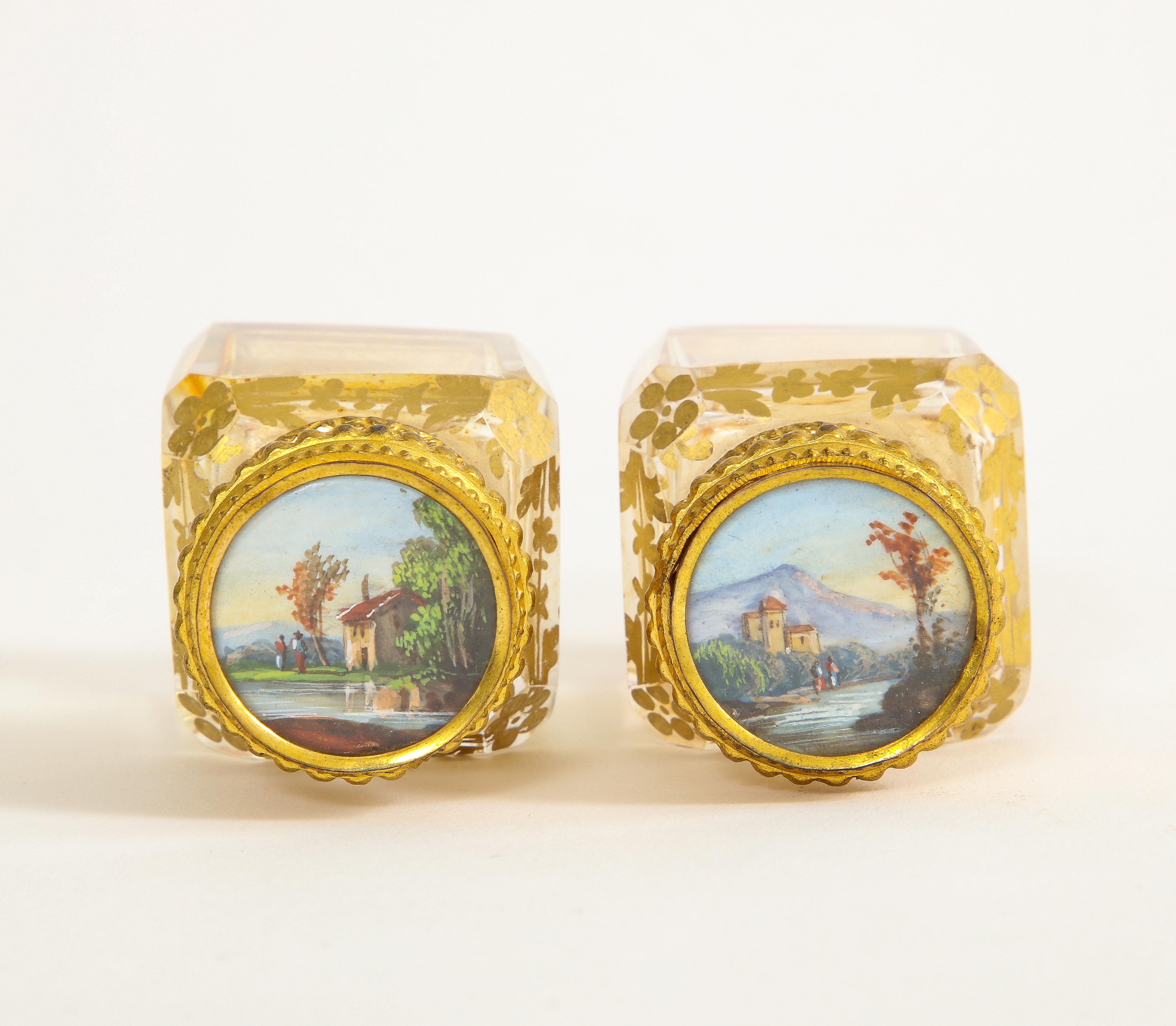 Perfumero Baccarat, Montado en Ormolu, Bronce Doré en venta 7