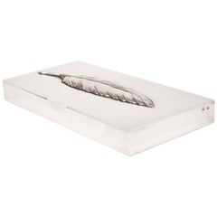 Pergay Style Feather Box by Deschamps Frères
