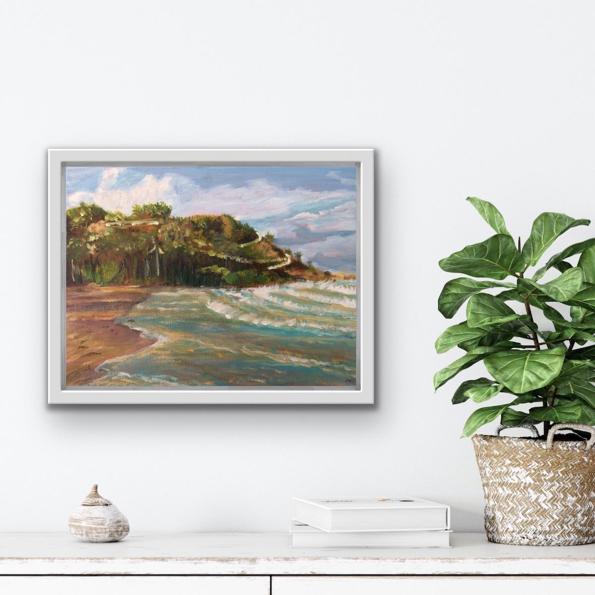 Four Mile Beach - Impressionist Painting by Peri Taylor