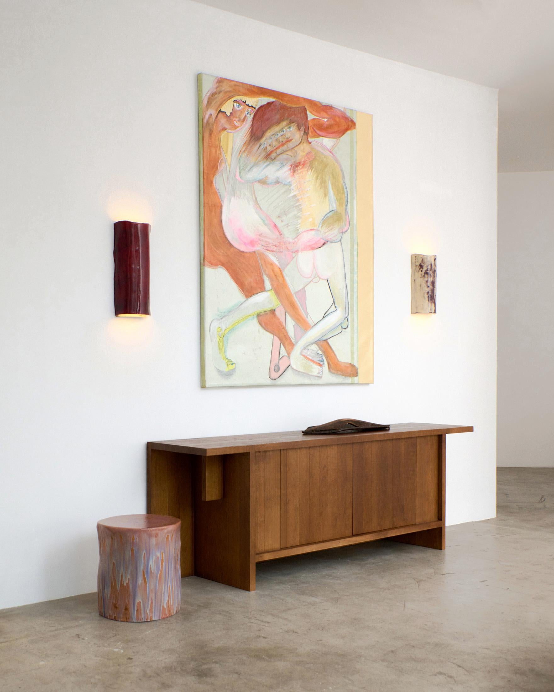 PERICIA CREDENZA, designed in 2025.

Handmade by skilled artisans in solid oak. The credenza has intricate joining details based on traditional Portuguese craftmenship.. 

Bespoke dimensions and inner shelves positions available upon request. Please
