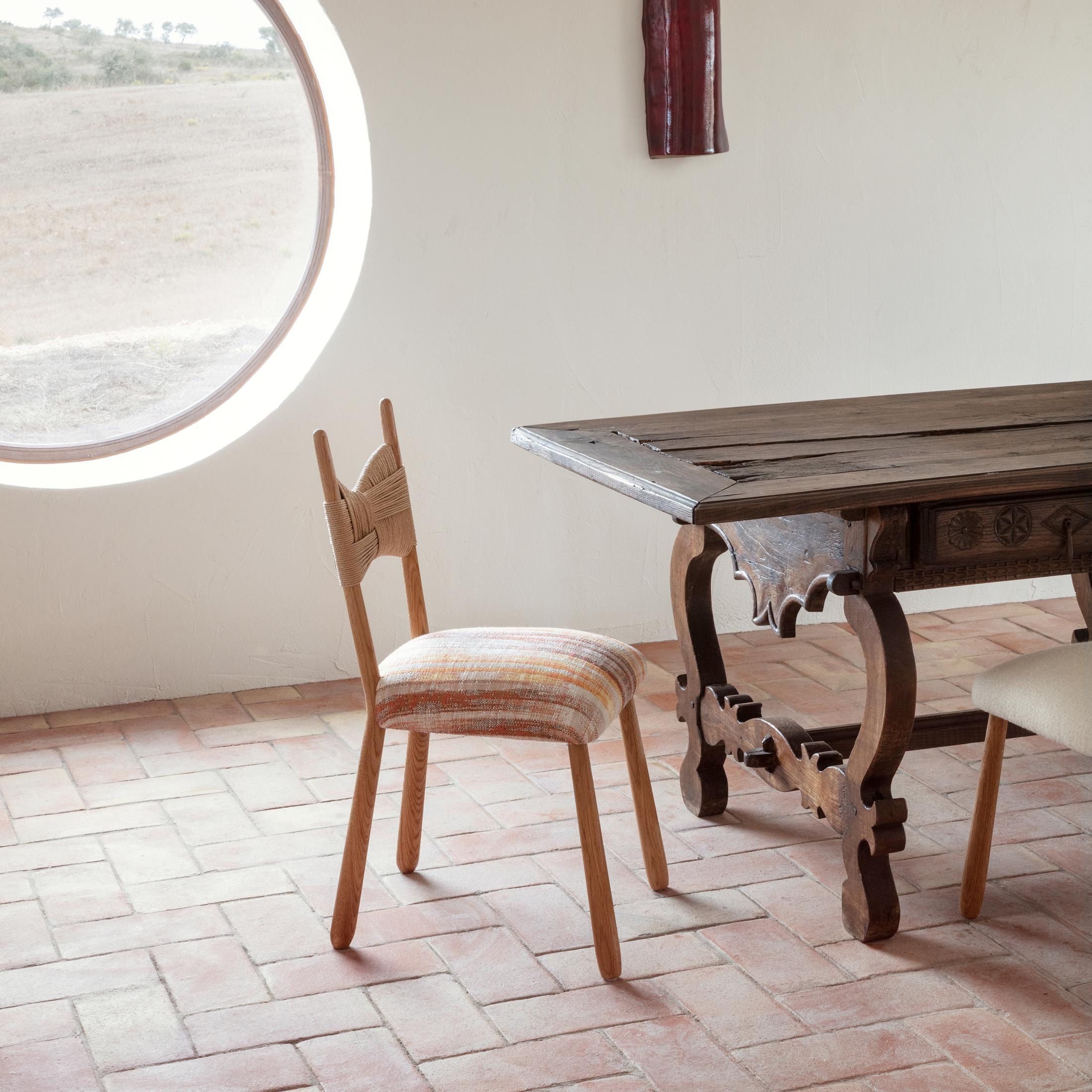 Silla de comedor Perícia - cuerda de papel / multi en venta 2