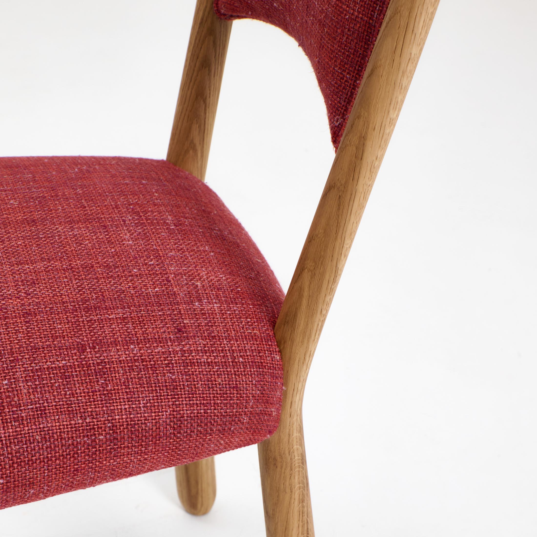 Sedia da pranzo Perícia - rosso in vendita 1