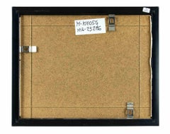 Abstract Composition - Etching By Pericle Fazzini - 1970s