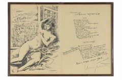 Finalmente per la terra promessa – Lithographie von Pericle Fazzini – 1940er Jahre