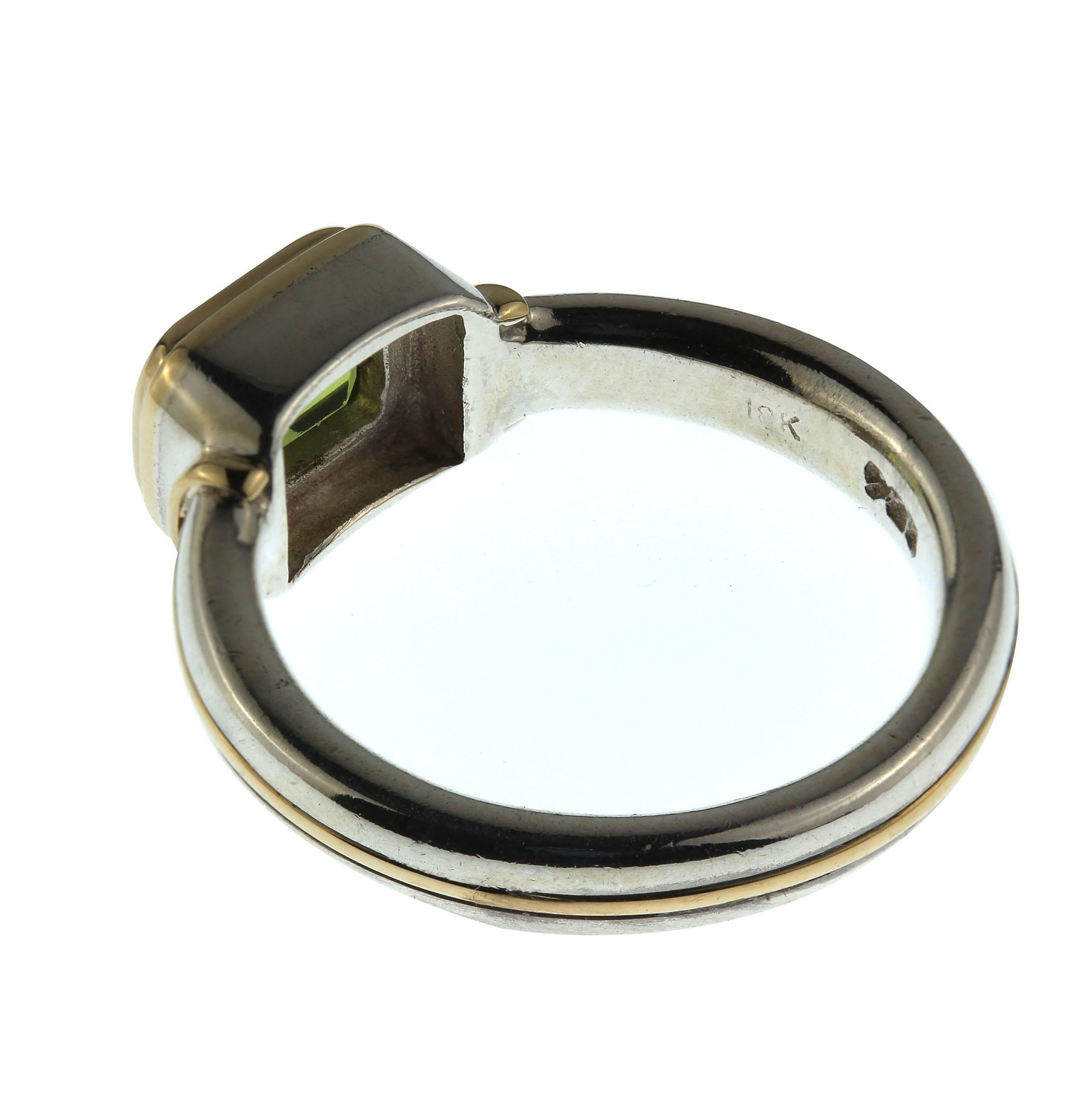 18 karat silver ring
