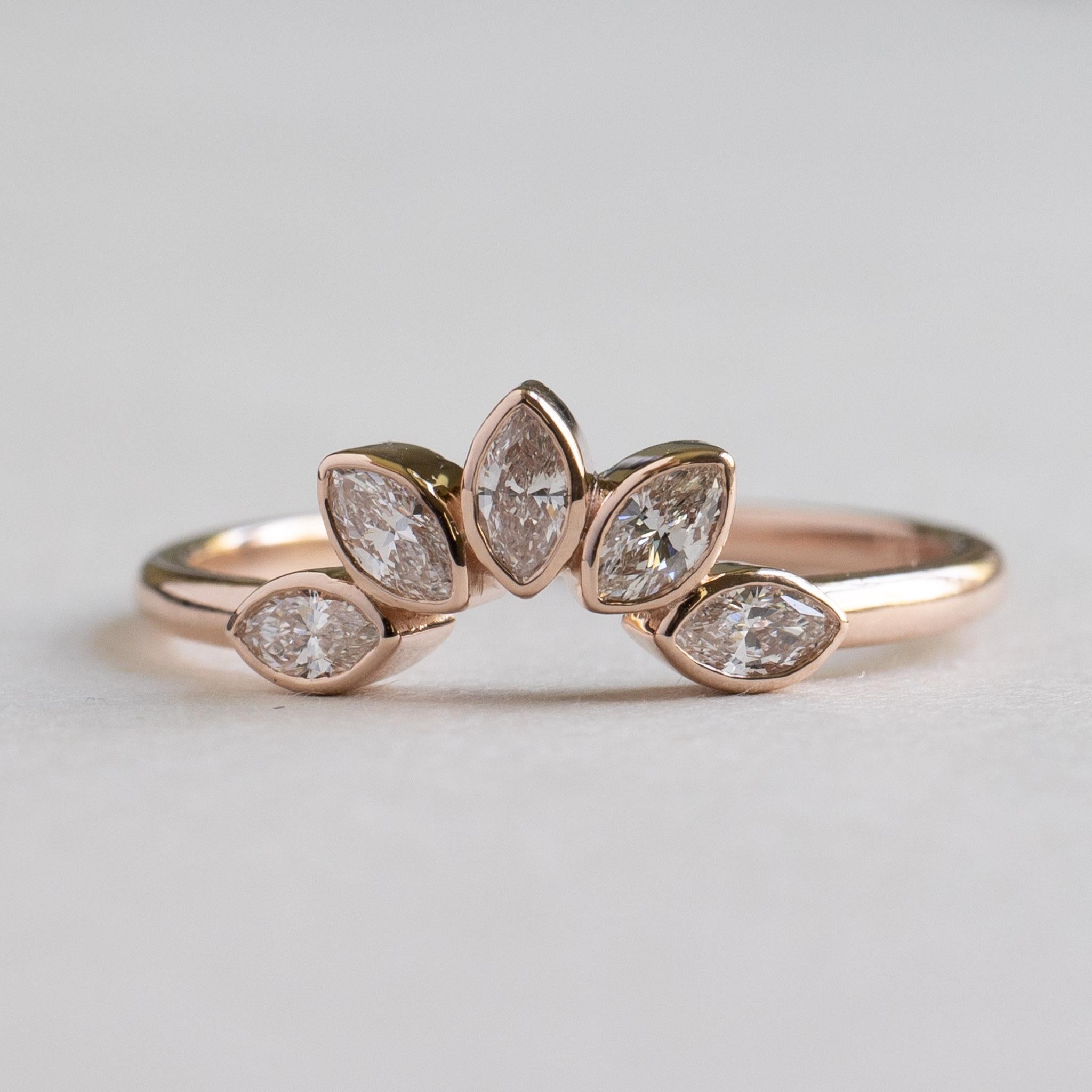 For Sale:  Peridot Diamond Engagement Set in 14 Karat Rose Gold Ring 2