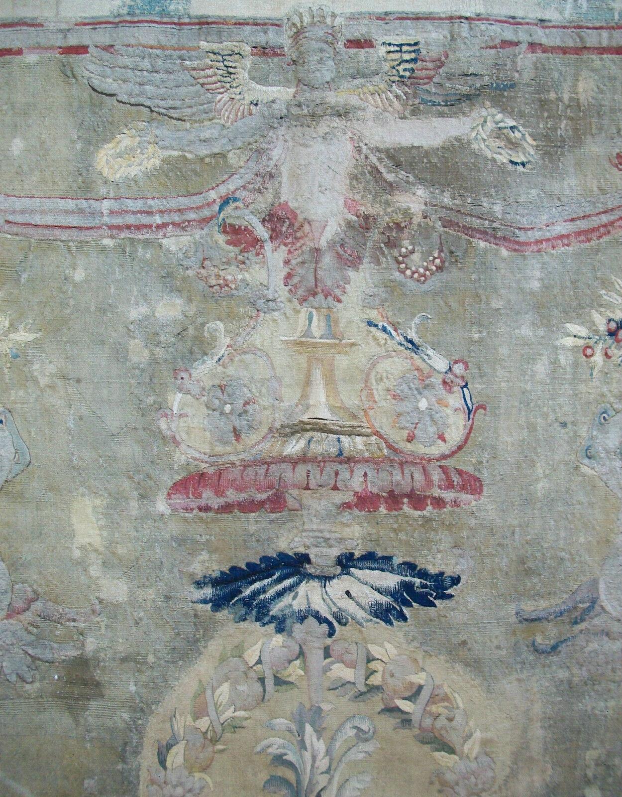 PERINO DEL VAGA 'After', Important Flemish Grotesque Tapestry, Circa 1550 For Sale 1