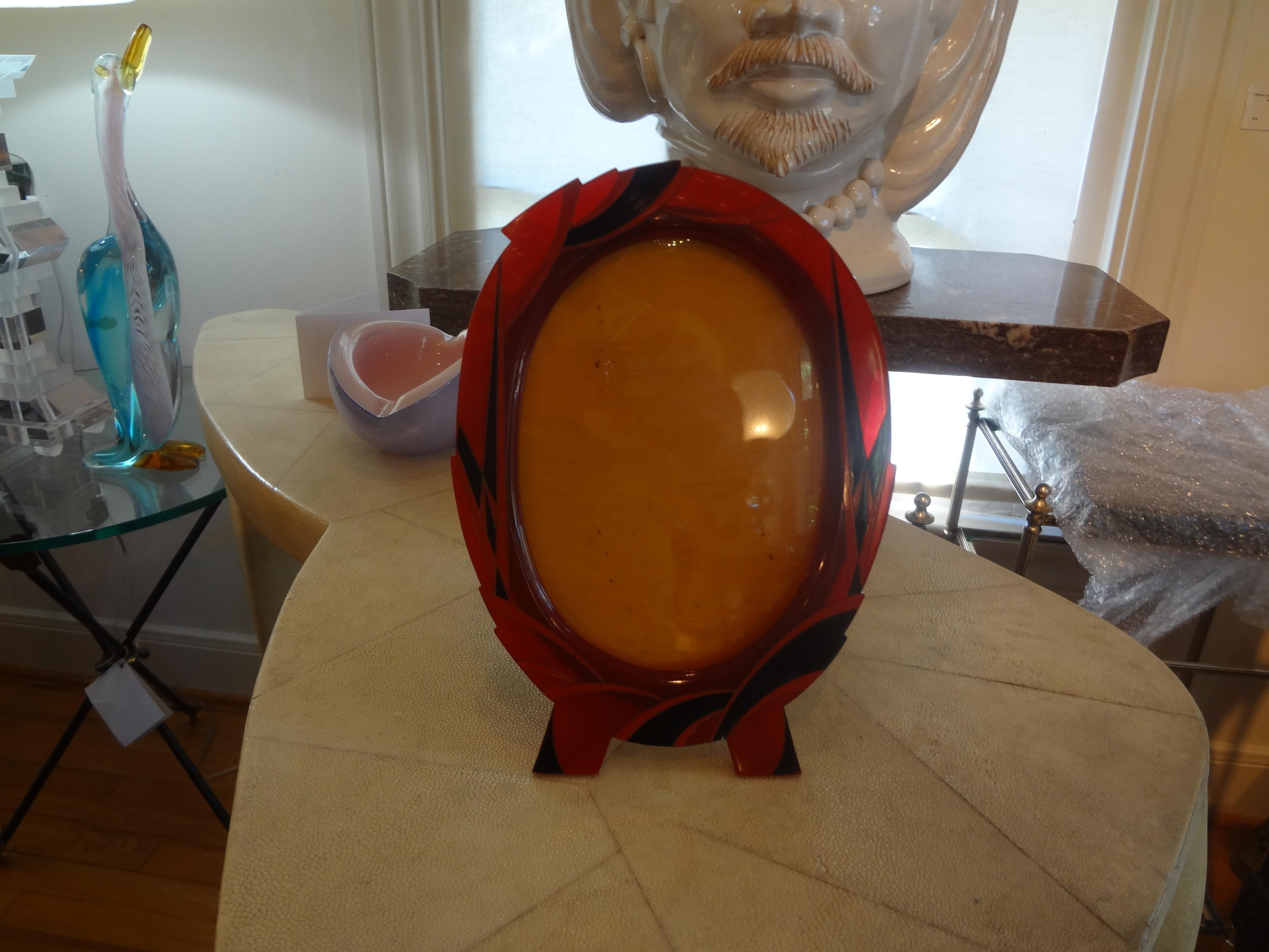 Period Art Deco Bakelite Picture Frame 3