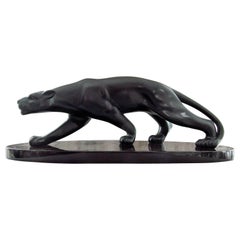 Period Art Deco Panther Sculpture, France, 1935