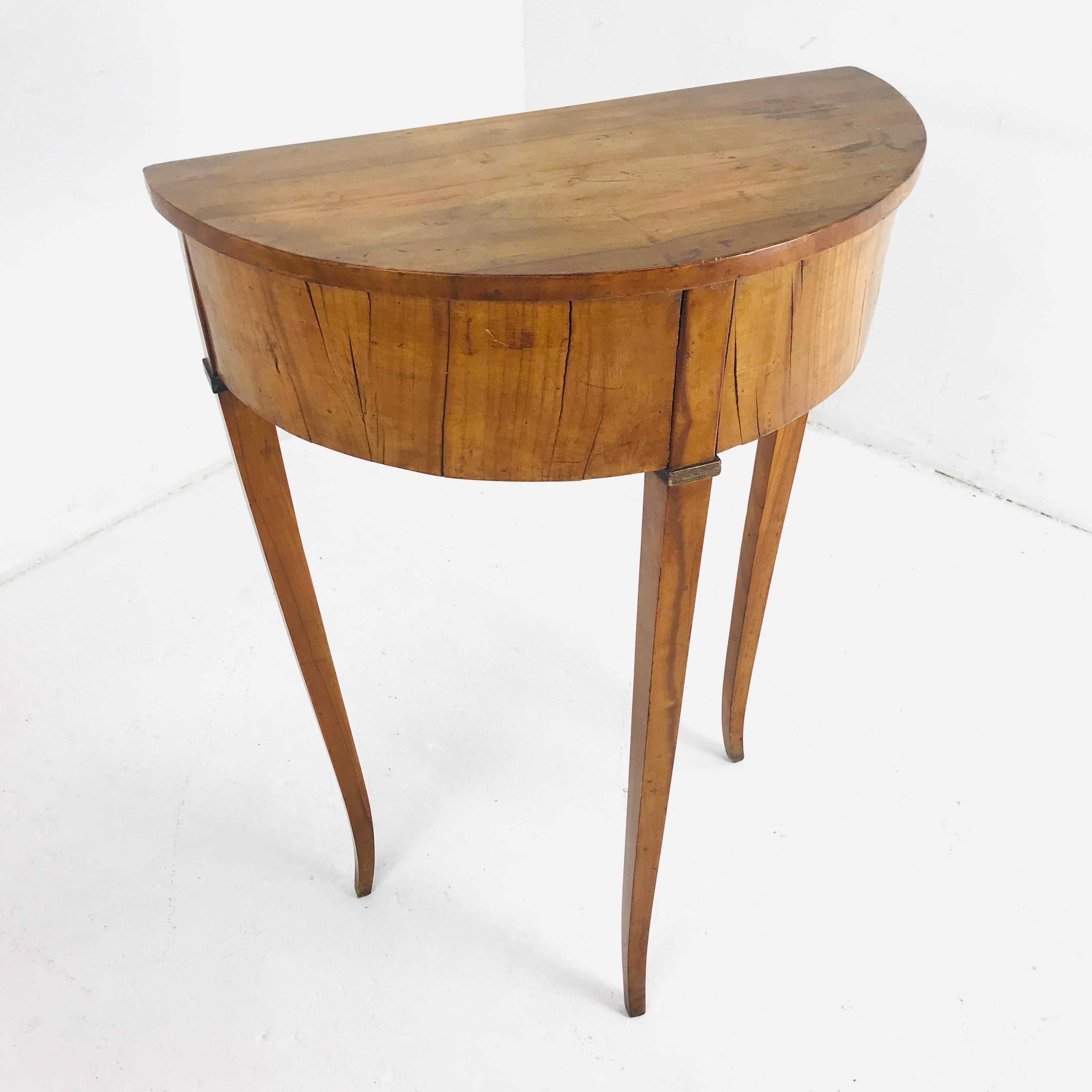 Period Biedermeier Console In Good Condition For Sale In Dallas, TX