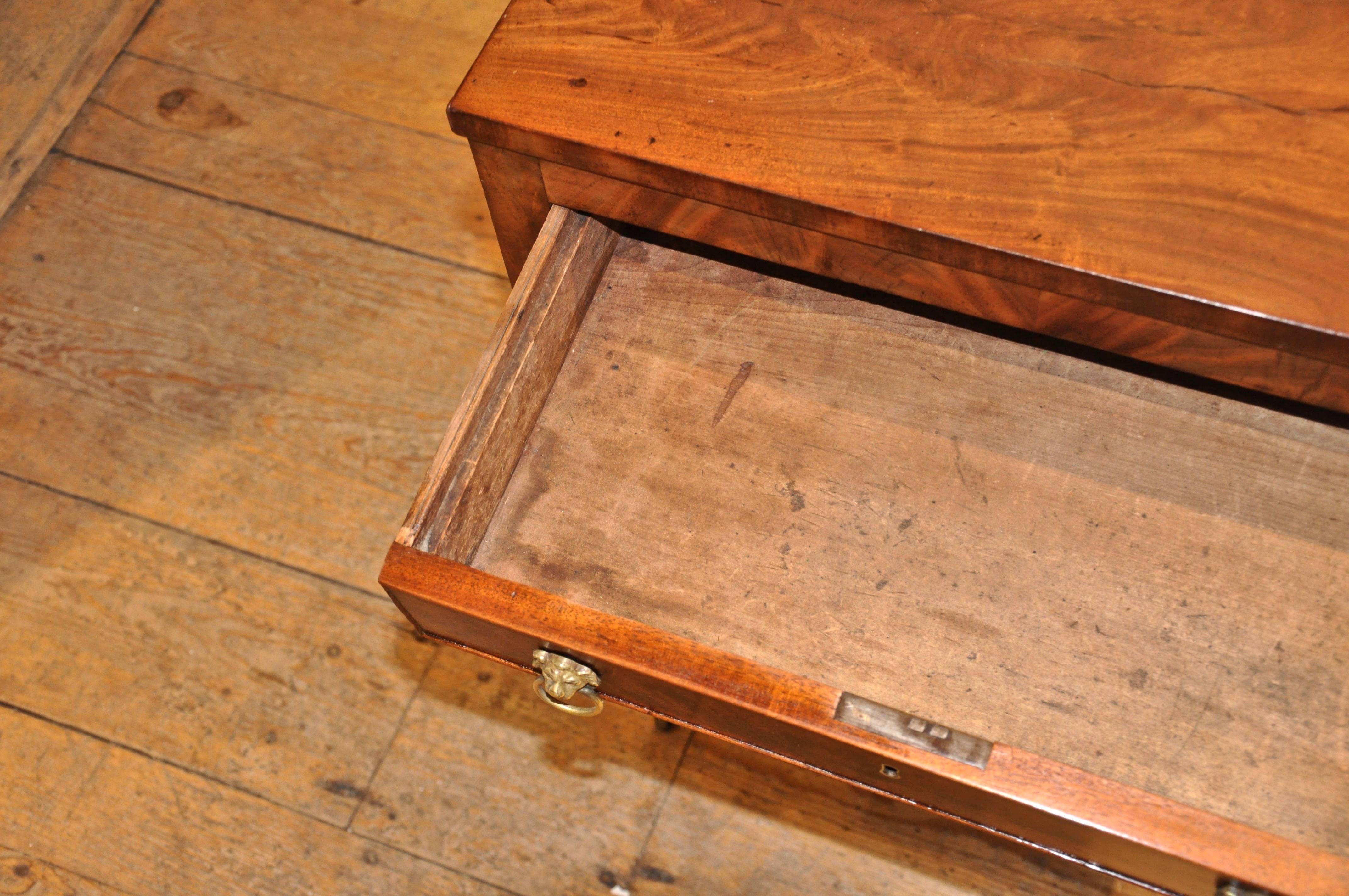 Period Boston Early 19th Century Federal Mahogany Side Table 2