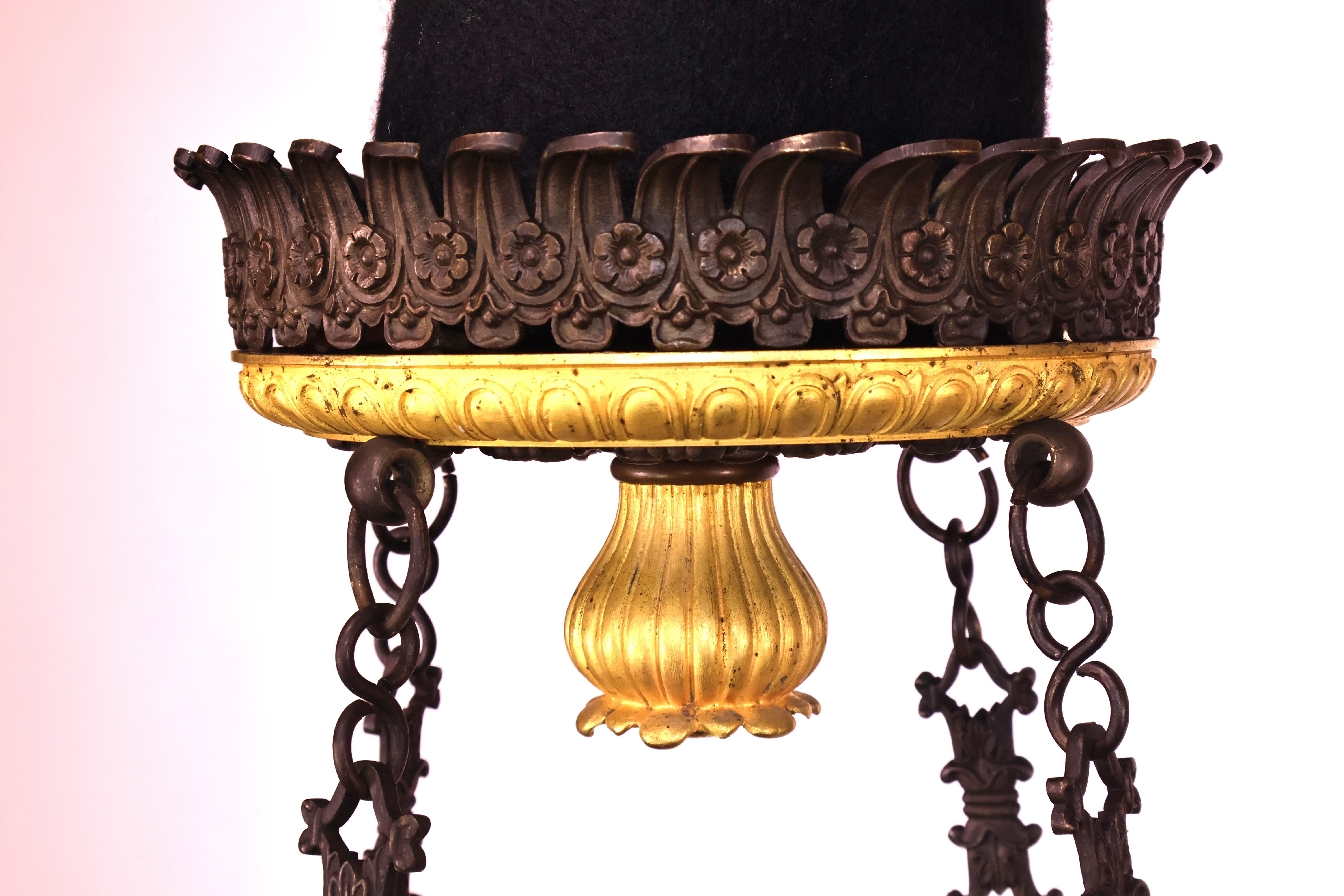 Period Empire Chandelier For Sale 5
