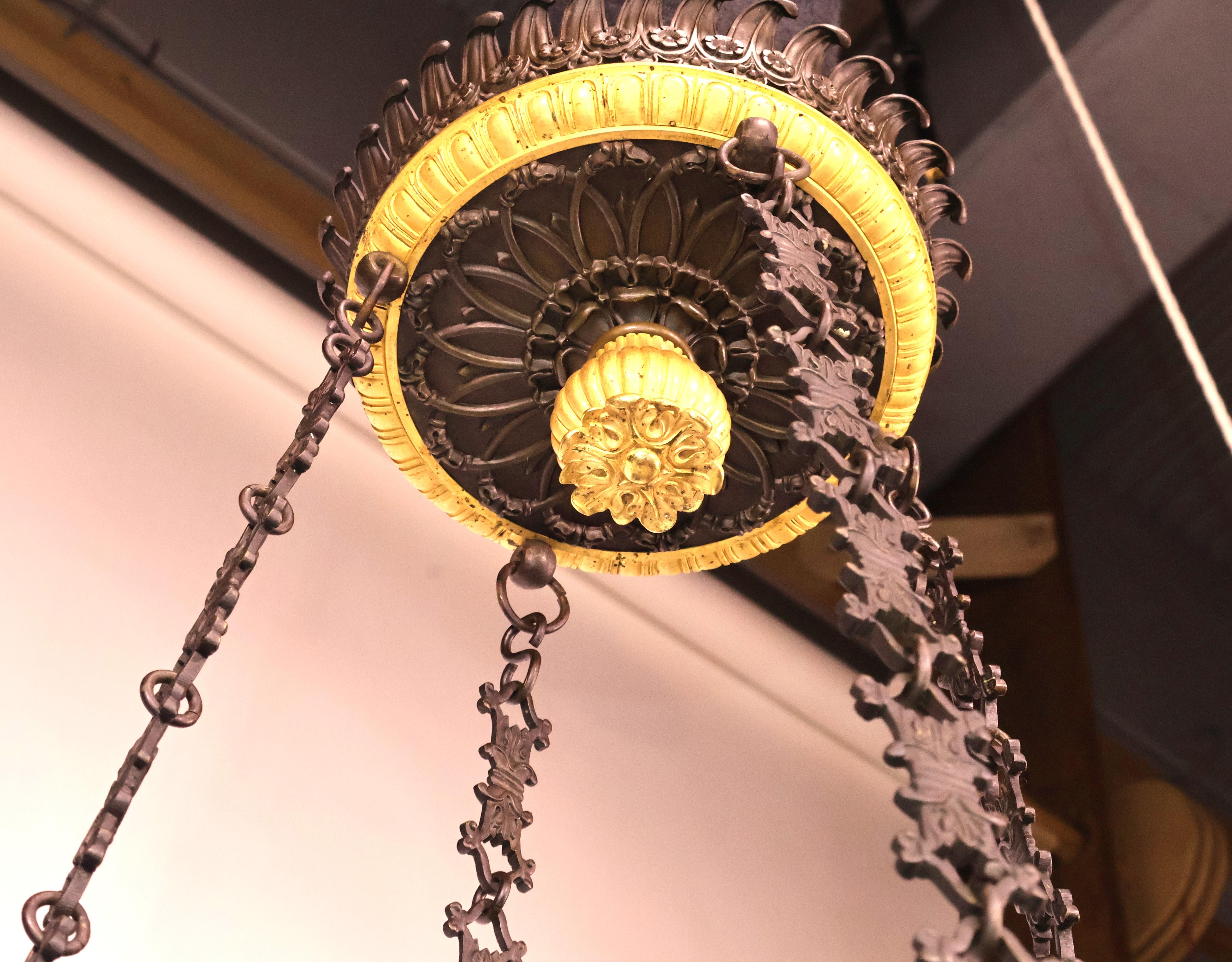 Period Empire Chandelier For Sale 9