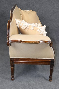 Period English 1790-1820s era Mahogany Regency Settee
