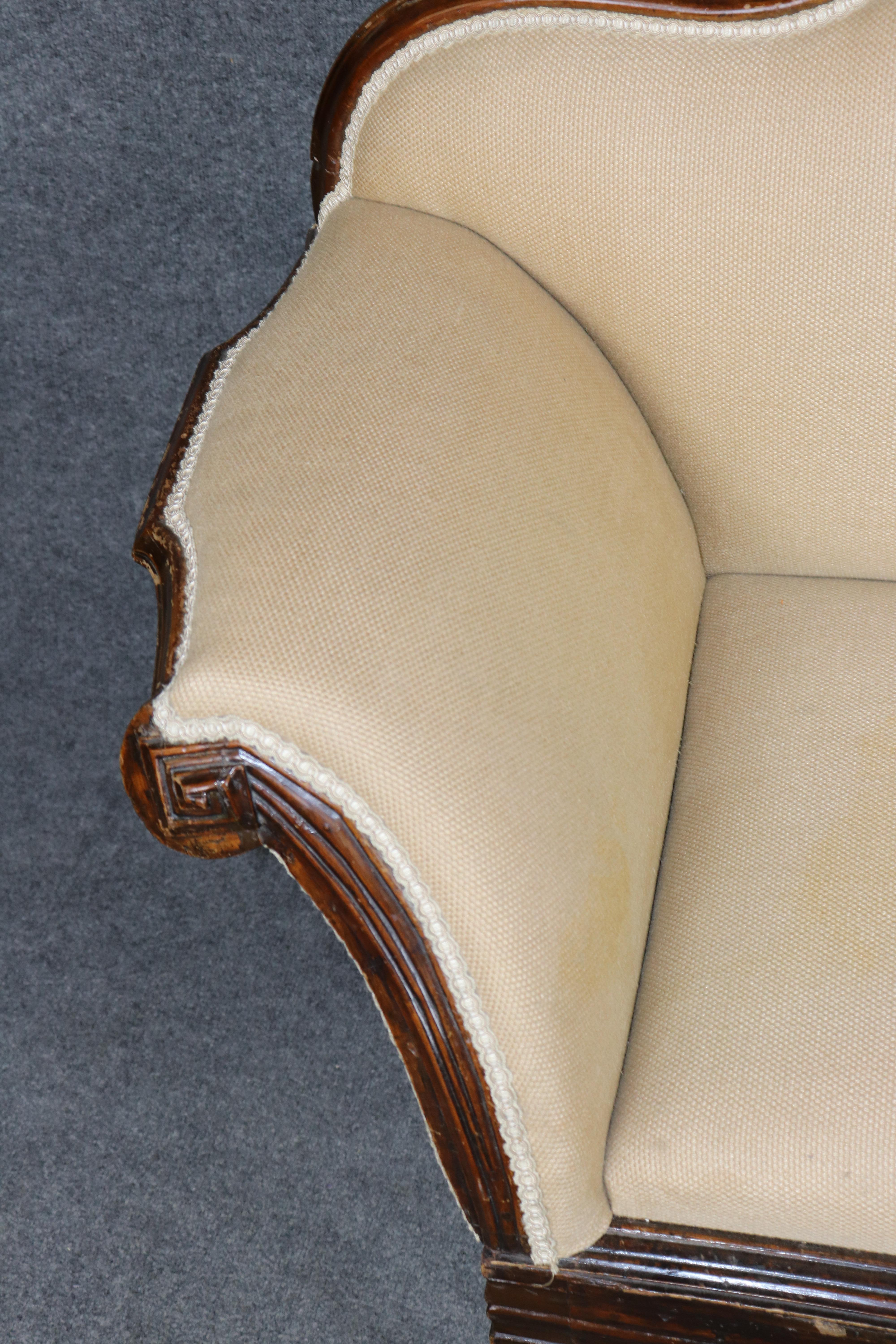 Divano Regency in mogano del periodo inglese 1790-1820 in vendita 2