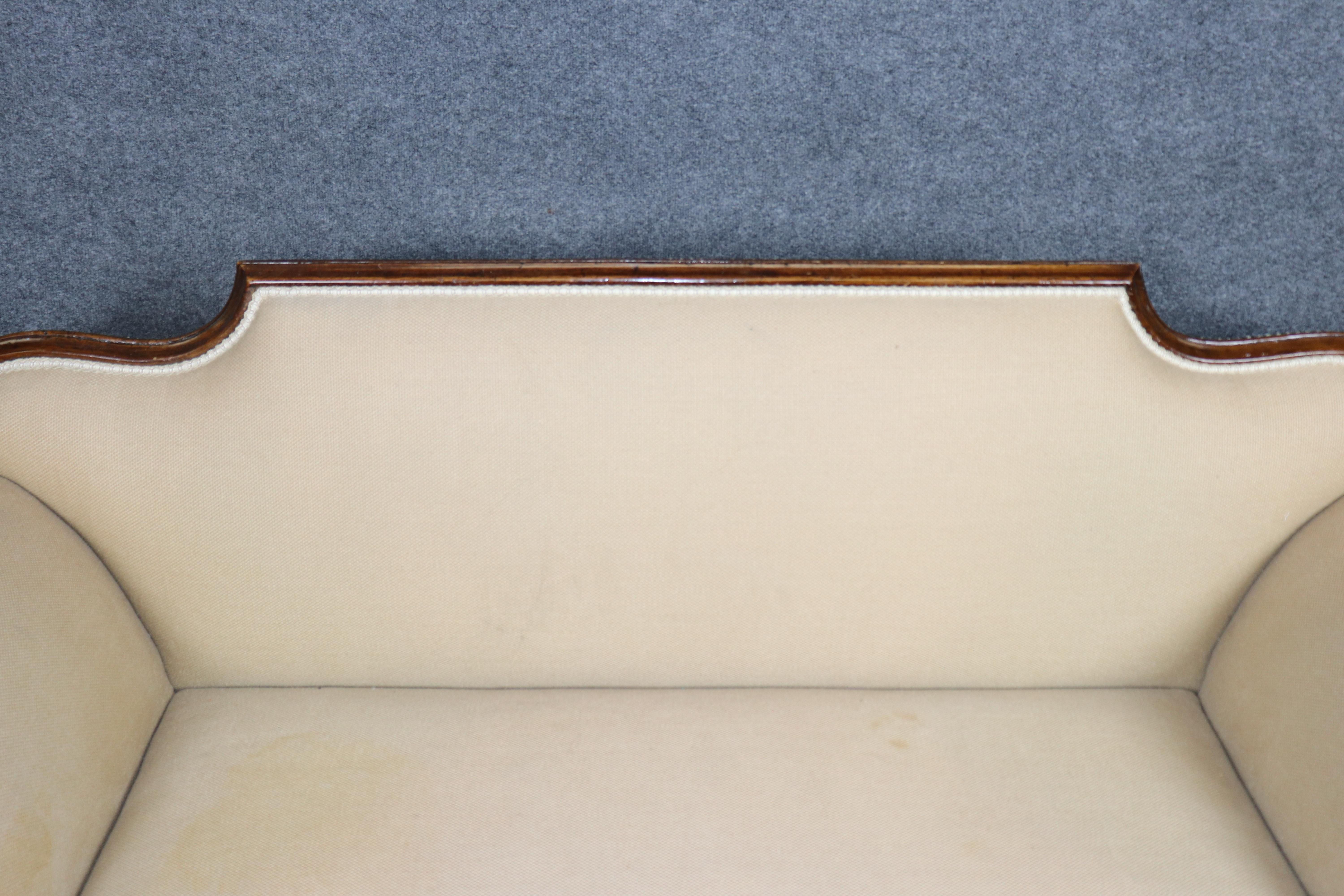 Divano Regency in mogano del periodo inglese 1790-1820 in vendita 3