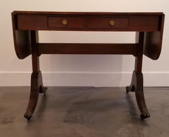 English Regency Drop-Leaf Writing Table
