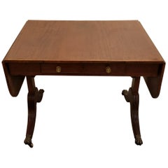 English Regency Drop-Leaf Writing Table