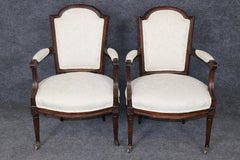 Period French 18th century Louis XVI Armchairs