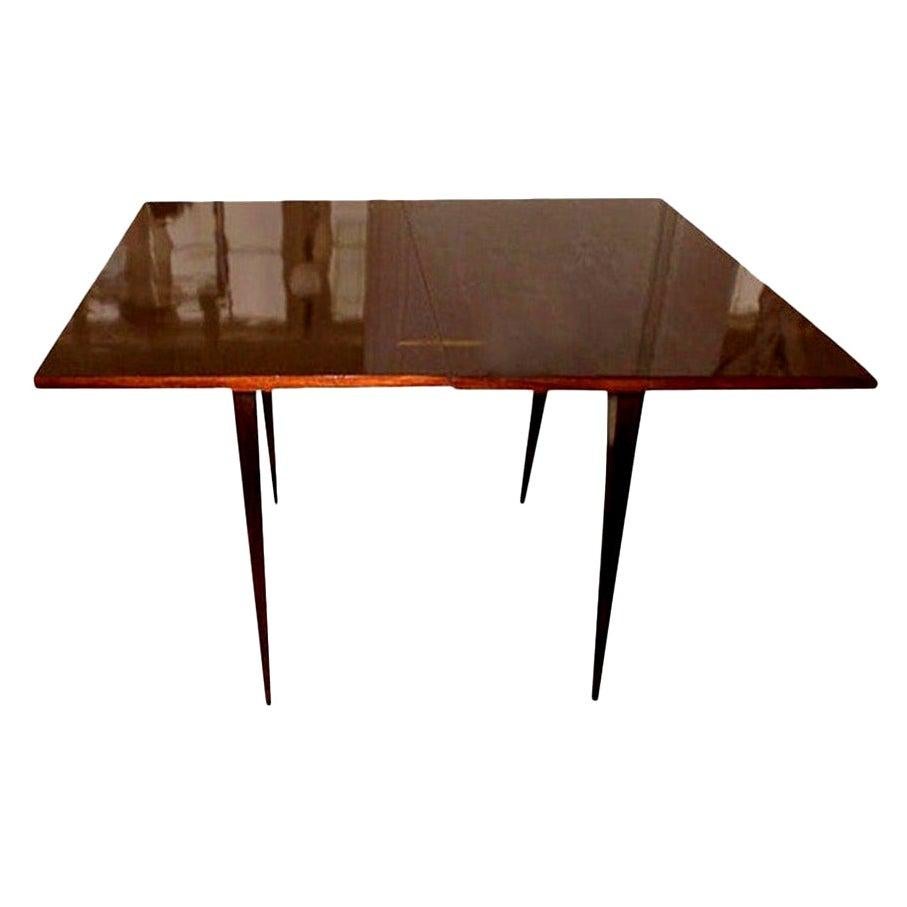 Period French Art Deco Game Table In Fair Condition For Sale In Houston, TX