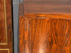 Französisch Art Deco Palisander Bar Kabinett