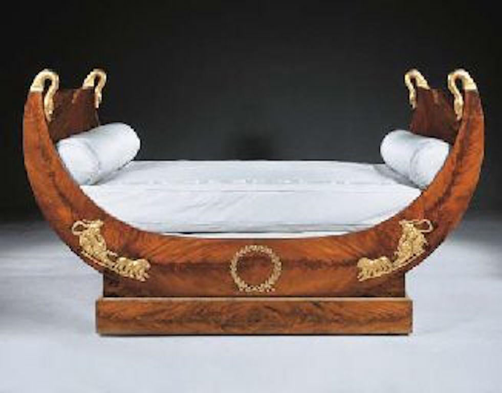 Period French Empire Bed or 