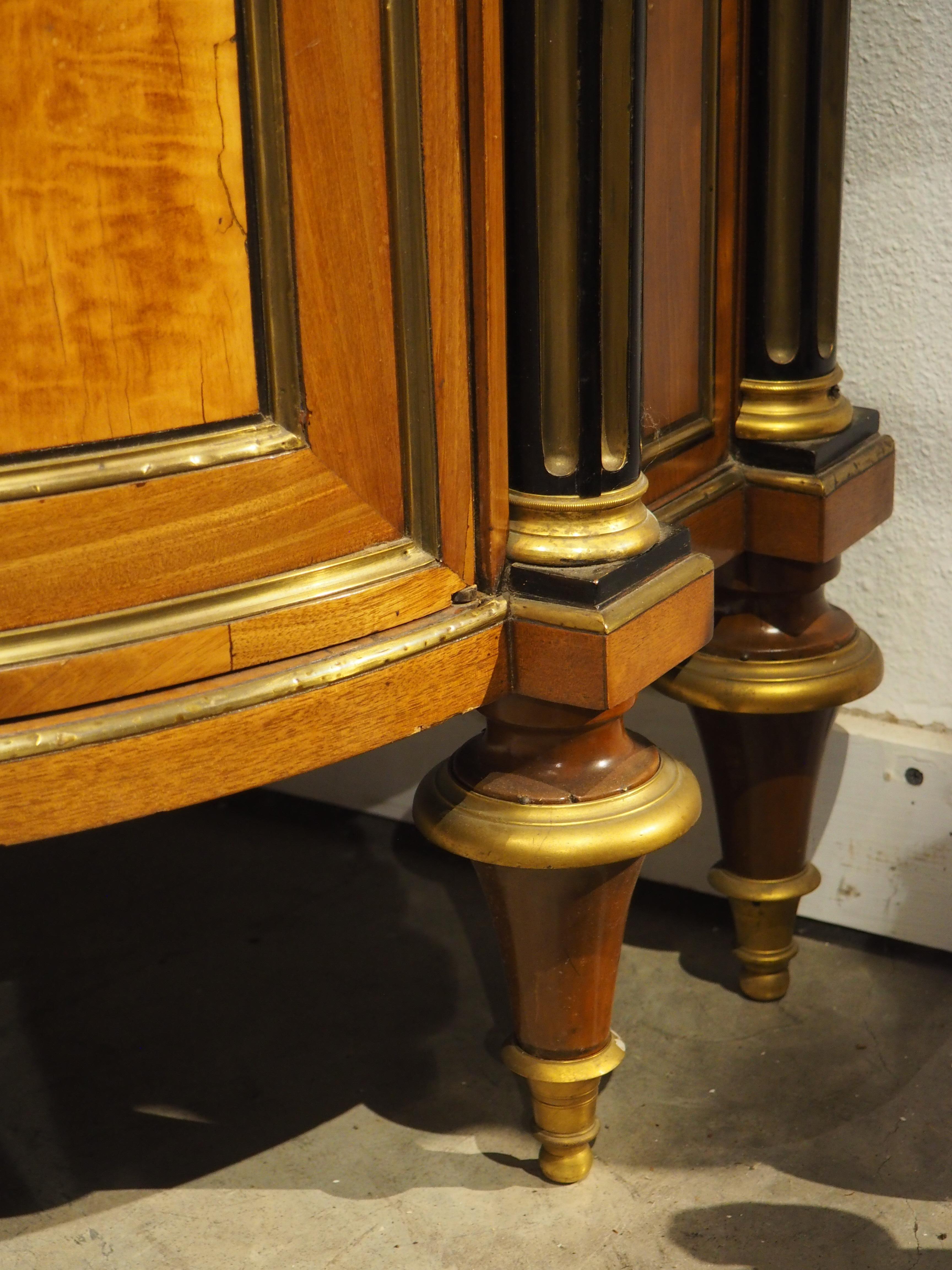 Period French Louis XVI Demi-Lune Buffet, Circa 1780 5