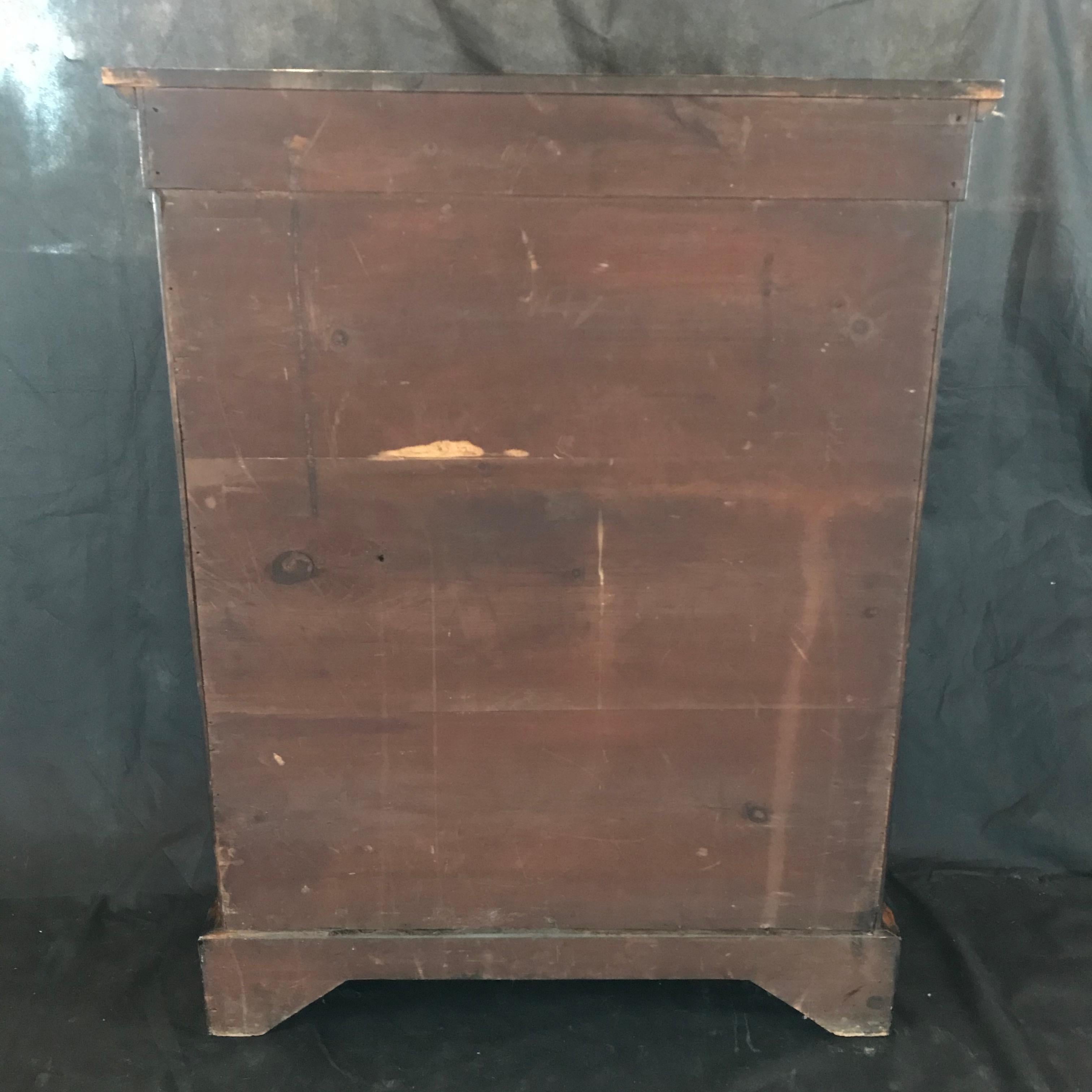 Period French Marquetry Bookcase or Display Cabinet with Gold Detail 9