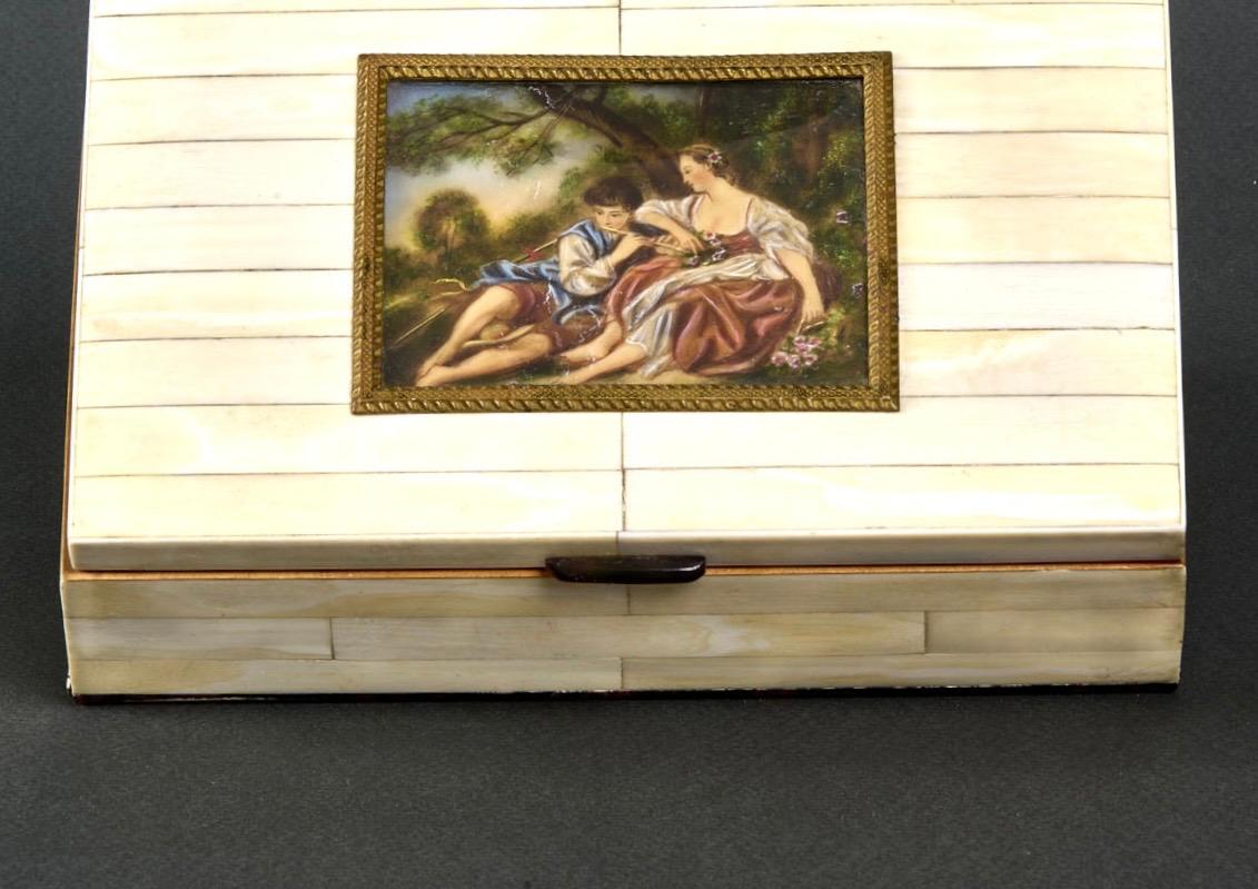 XIXe siècle Boîtes à bijoux en nacre françaises d'époque en vente