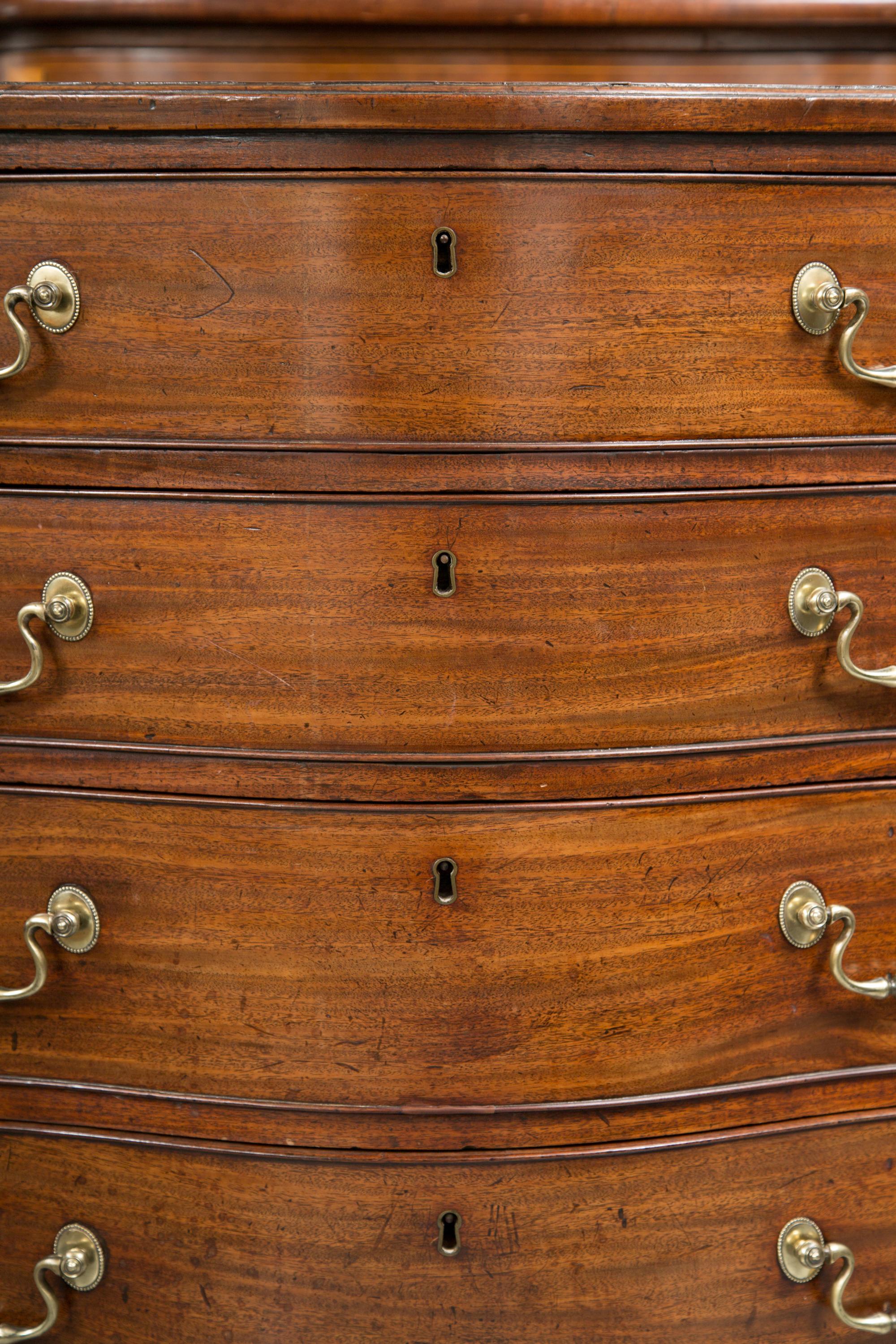Period George III Serpentine Chest of Drawers 4