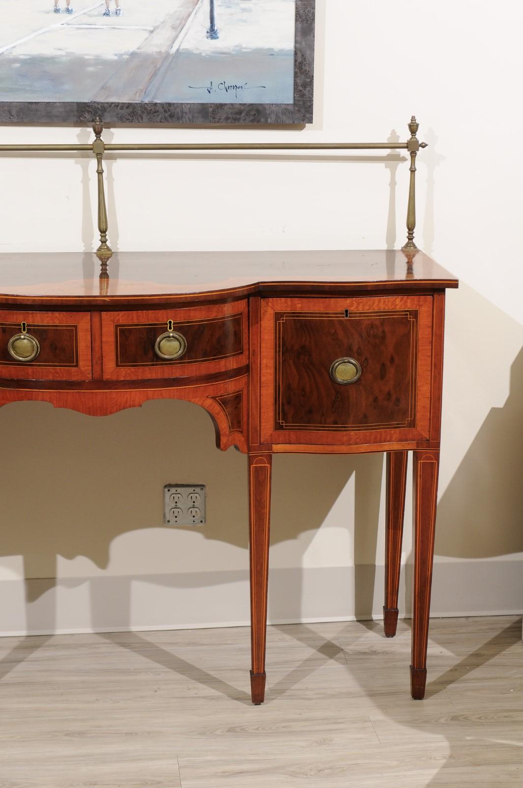Period George lll Mahogany Sideboard In Good Condition For Sale In Chamblee, GA